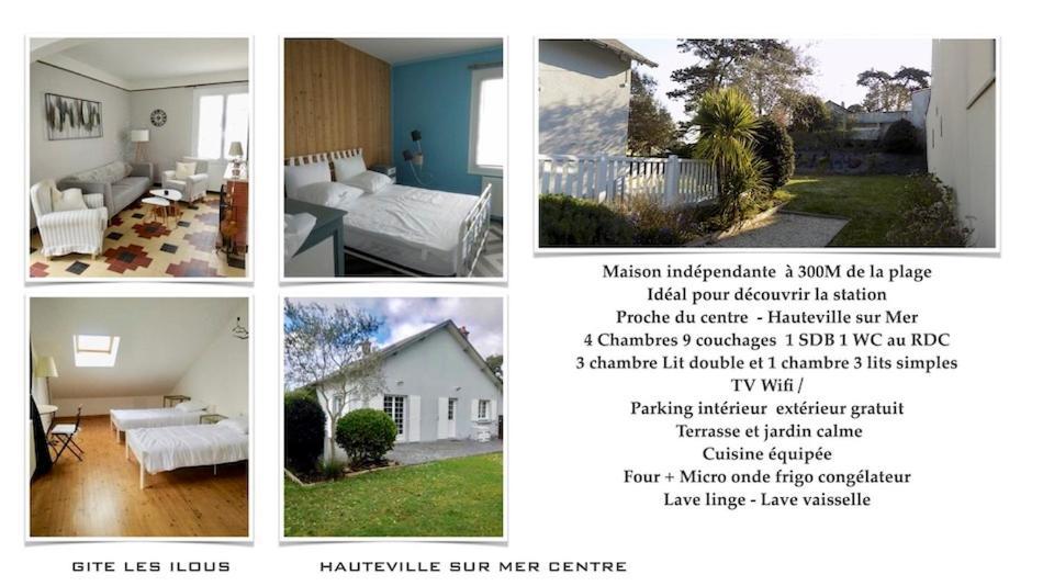 Villa Les Ilous Hauteville-sur-Mer المظهر الخارجي الصورة